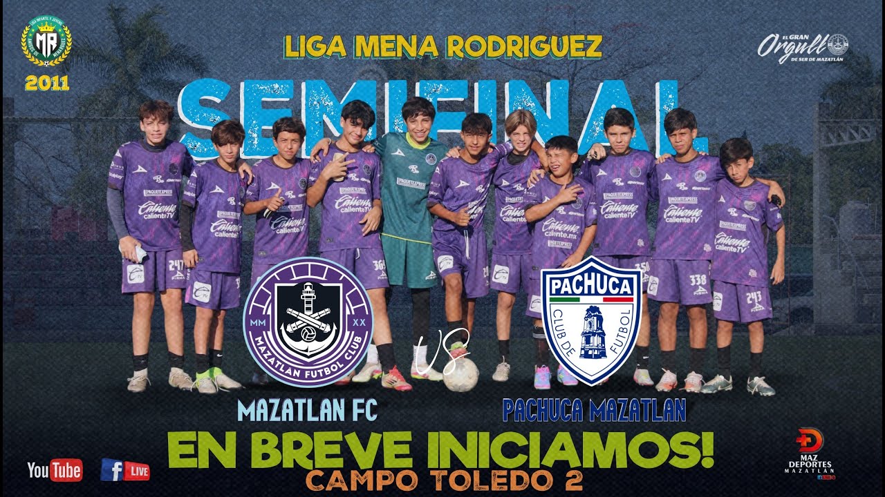 Mazatlán fc 🆚 Pachuca Mazatlan | 📅 Semifinal | 🏆 Liga Mena Rodríguez | 2011