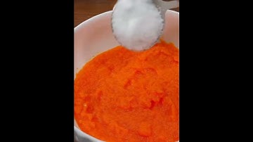 Thumbnail of Home cooking, healthy fried food recipe ideas from chewy carrot dough with very crispy skin