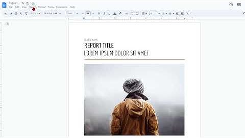 How to draw and add an image in Google Docs
