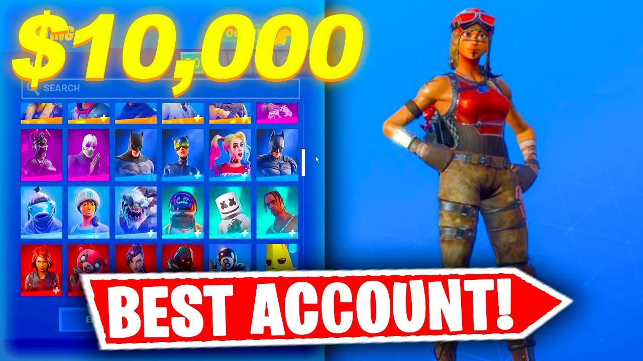 BEST Fortnite Locker in the WORLD! (ALL FORTNITE SKINS) YouTube