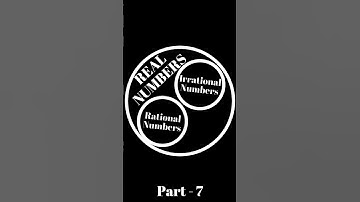 Class 9 | Mathematics | Number System | Types of Real Numbers | Part - 7 | #shorts #class9