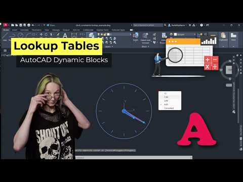 02 - Lookup Tables - 🎓 AutoCAD Dynamic Blocks Master (Bonus Lessons)