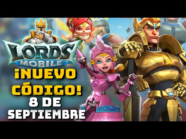 códigos lords mobile 2023 agosto｜TikTok Search