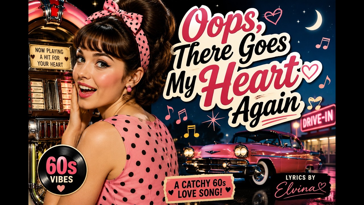 🎶💘 Oops, There Goes My Heart Again 💘🎶 | Retro Rock & Roll