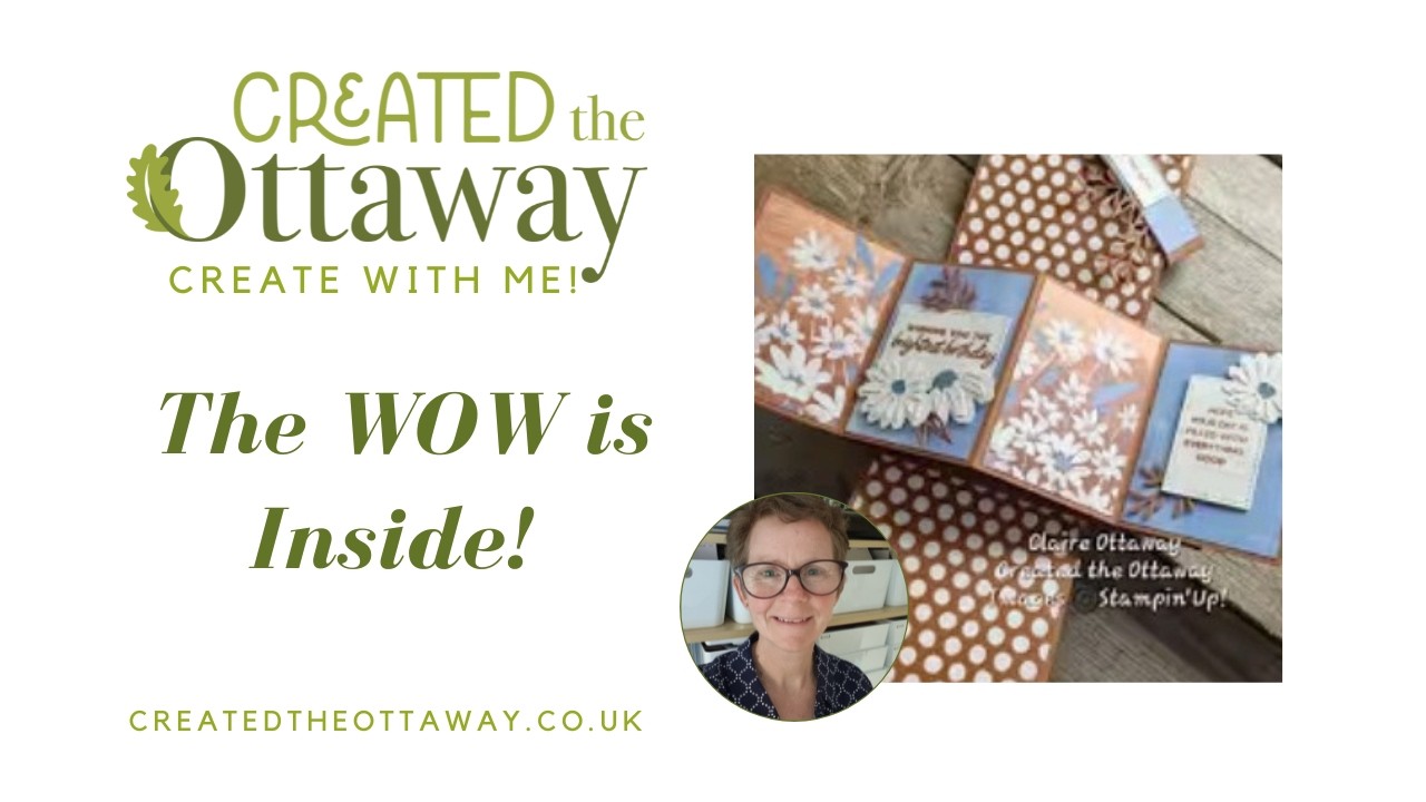 Twist and pop fun fold card revisit@createdtheottaway - YouTube