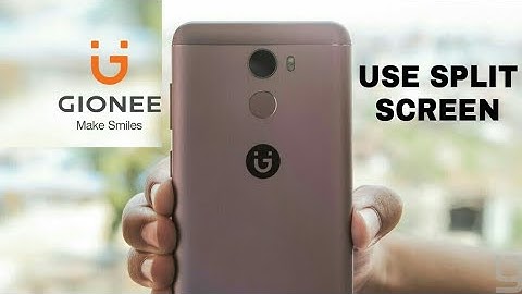Use mutiple screen on Gionee A1 lite || Use split screen on Gionee A1 lite