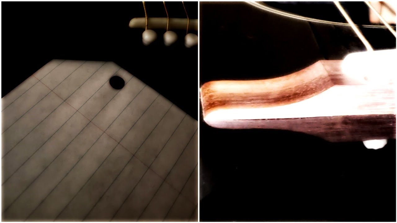 Guitar Bridge Lifting Up (Paper Test) YouTube