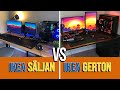 Ikea SALJAN Countertop Desk vs Ikea GERTON Table Top