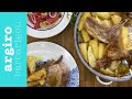 Χοιρινές μπριζόλες στο φούρνο με πατάτες λεμονάτες της Αργυρώς | Αργυρώ Μπαρμπαρίγου