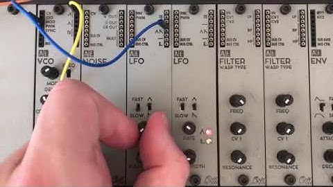 Synths & Things: AE Modular - Ins & Outs | LFO