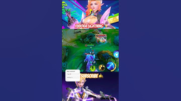 Eudora Lightning ⚡️|Mobile Gaming Shorts #mobilelegends #mlbb #shorts