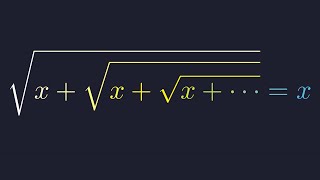Can You Solve This Famous Infinite Radical?