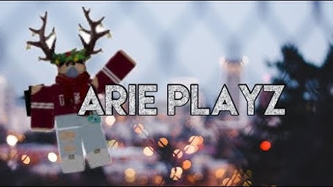 ~ NEW YT CHANNEL INTRO! | Arie Playz