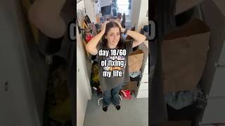 hoarder to minimalist by the end of the year?? (day 18/60)