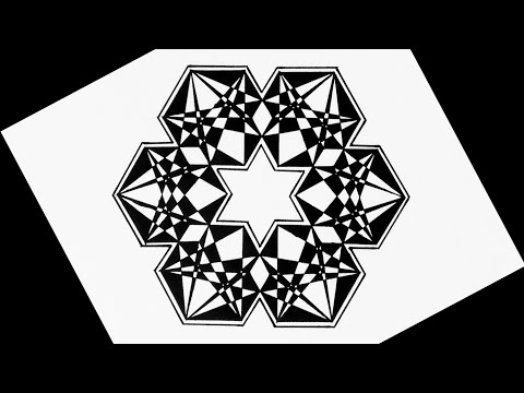 How to draw geometric patterns || Easy Geometrical design tutorial || geometric patterns.#geometric
