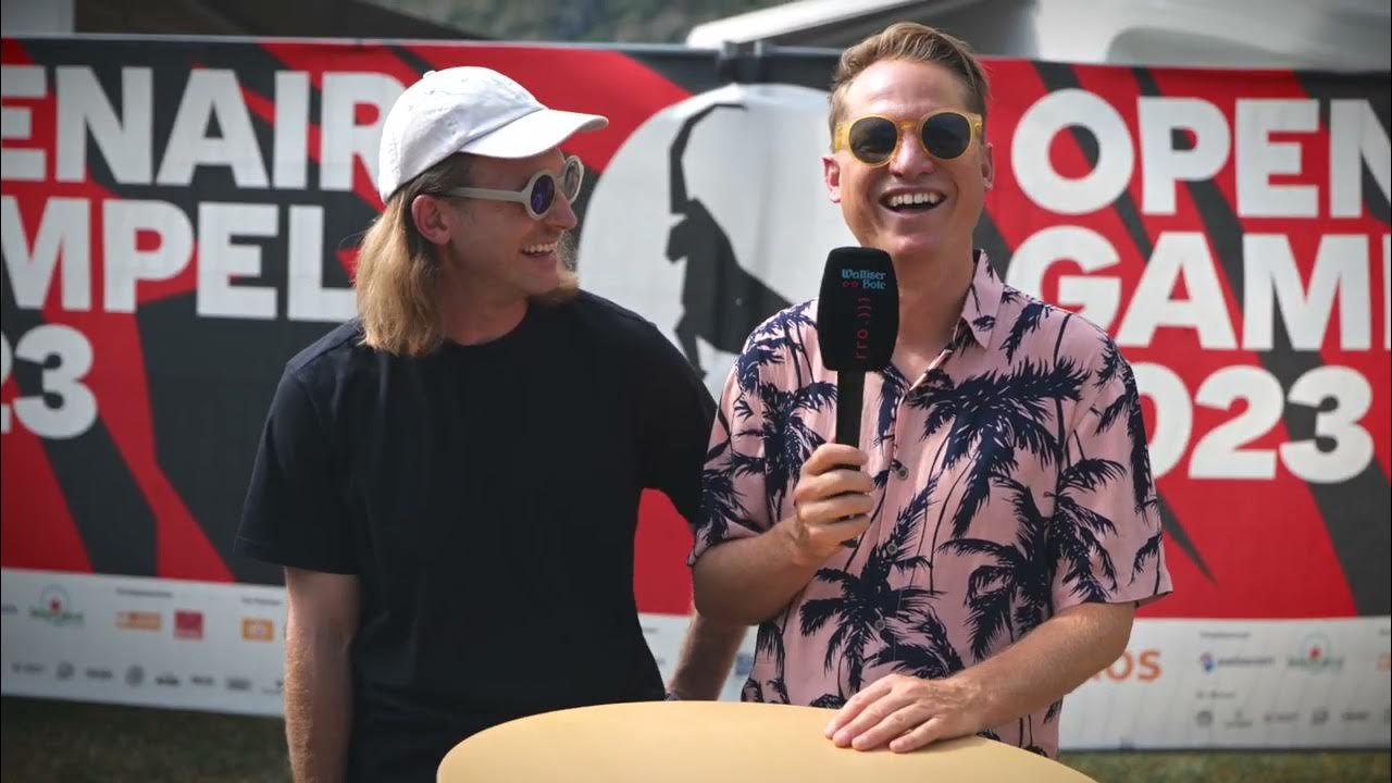 Open Air Gampel 2023 I Interview mit Hecht YouTube