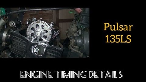 How to set Engine Timing of Pulsar 135LS