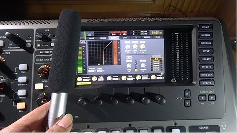 Cách Sử Dụng GATE Và COMPRESSOR Trên Mixer X32 DIGITAL 26/03/2022