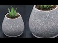 A stone pot without the stone! Best solution for your garden, save money with DIY crafts