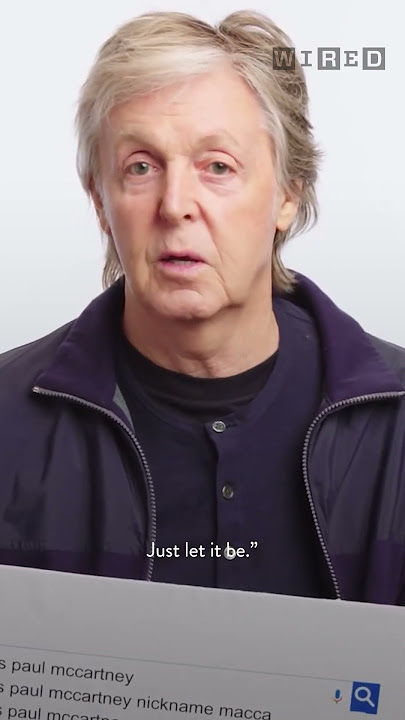 Paul McCartney Reveals Why He Wrote 'Let It Be'