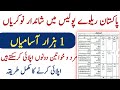 Pakistan Railway Police Jobs 2025 | Online Apply | Constable & ASI Vacancies