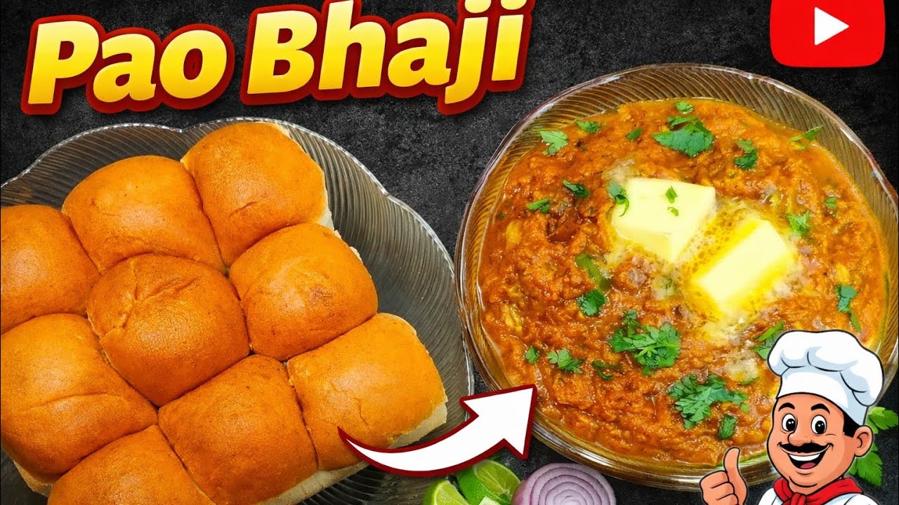 Best Pav Bhaji Recipe Ever! Easy & Authentic Mumbai style.