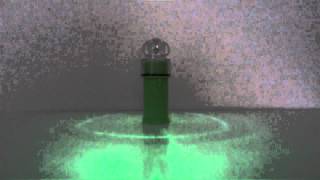 LED防水型点滅灯　HML-G 　緑色