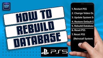 How To Rebuild Database On PS5 [Full Guide]