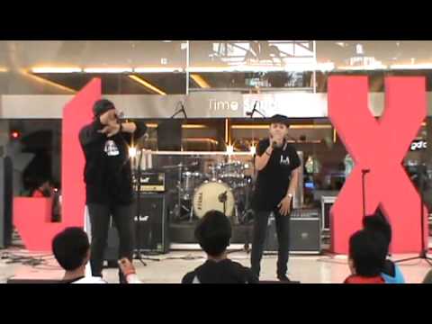 Popstripe (Ega & Bagus) - Sunshine (Monkey Majik cover/karaoke) @ JX Japan Experience 2014