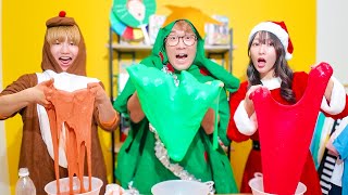 Collaboration] Etchan and Ricchan made Christmas slime! - YouTube