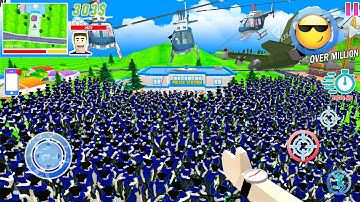 RICHIE ALL POLICE IN DUDE THEFT WARS !!!