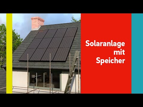 Installation und Nutzung einer Solaranlage mit Speicher