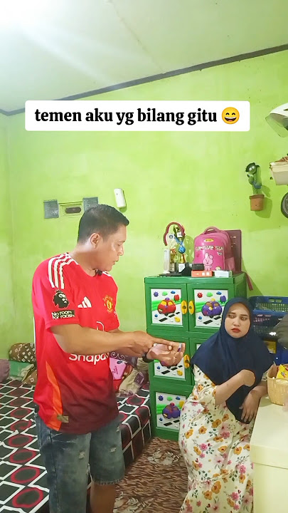 temen aku yg bilang gitu 😄 #youtubeshorts #fyp #viral #pasutri #komedi