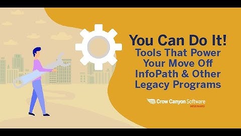 Microsoft Infopath Replacement: Tools That Power Your Move Off InfoPath & Other Legacy Programs