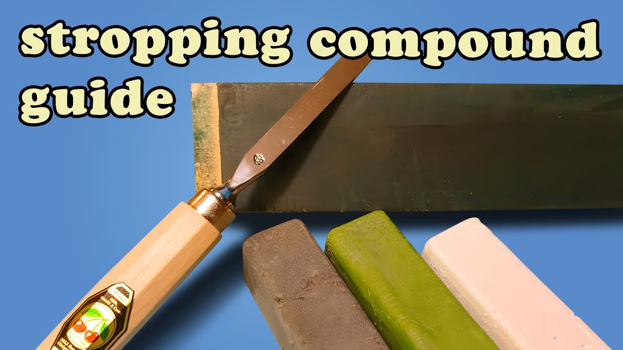 Leather Strop Compound, 1 piece Green Leather Strop Sharpening Polishing  Buffing Compound Leathercraft Sharpening,Woodcarving 