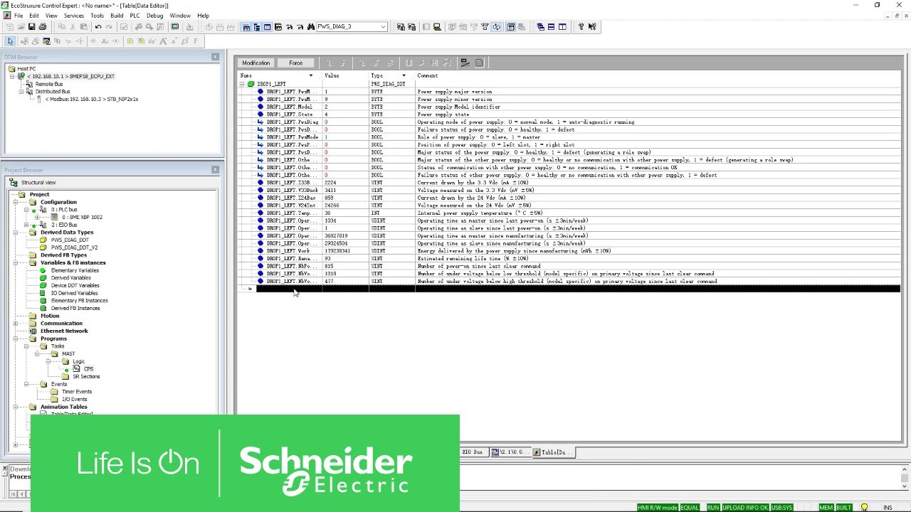 How to Diagnose the Redundant Power Supply in M580 | Schneider Electric Support