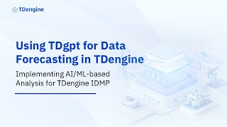 Using TDgpt for Data Forecasting in TDengine