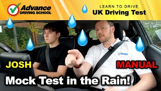 Mock Driving Test in Pouring Rain | 2024 UK Driving Test