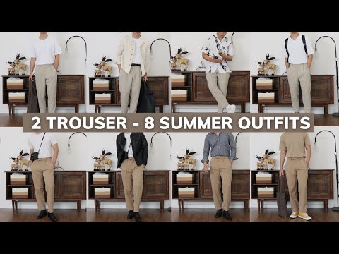 Video 2 Trousers - 8 Outfits mùa hè cho nam giới - youtube