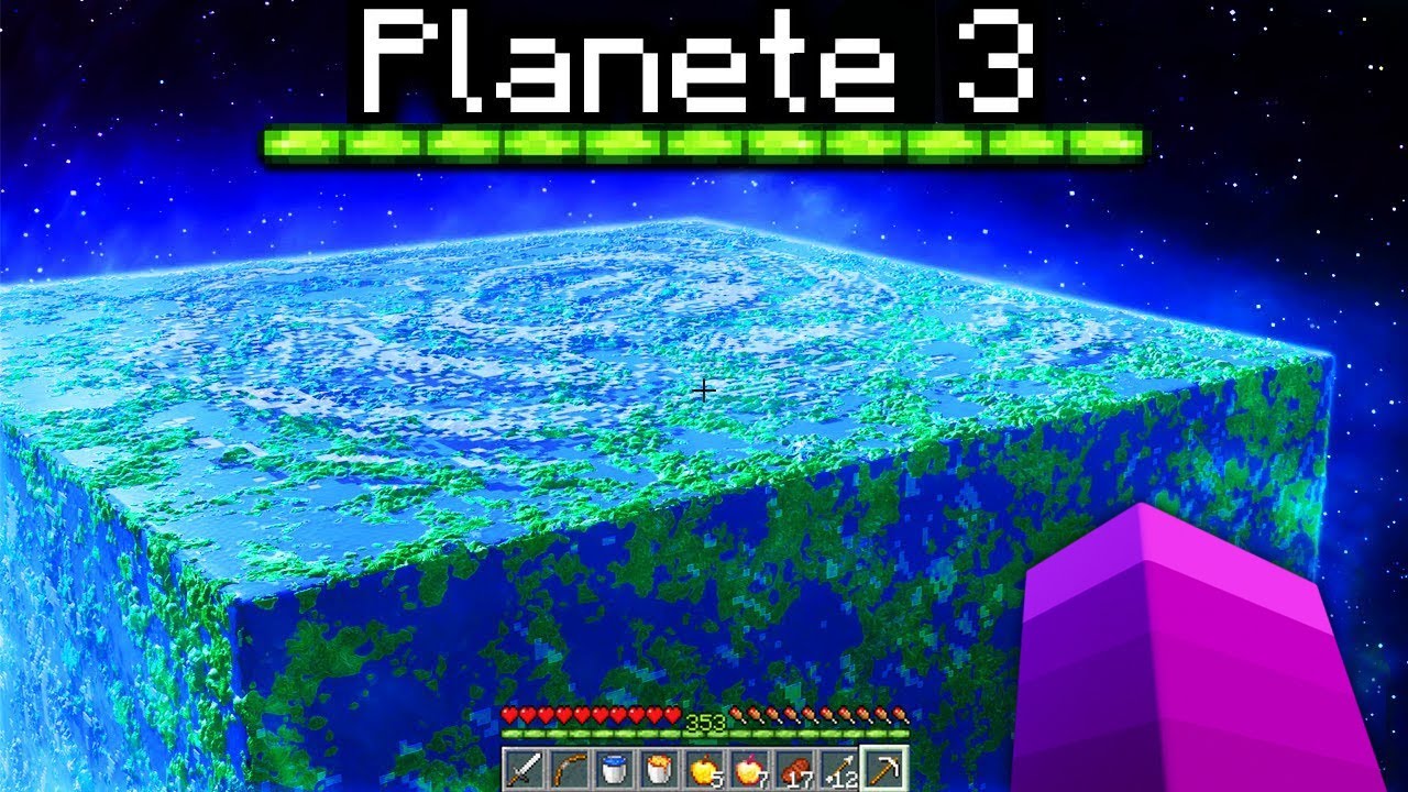 Je Peux Changer de Planète sur Minecraft ! - YouTube