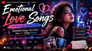 Emotional Love Songs 💔 Sad Romantic Playlist 2025 | Beautiful Songs That Make You Cry Deep Inside