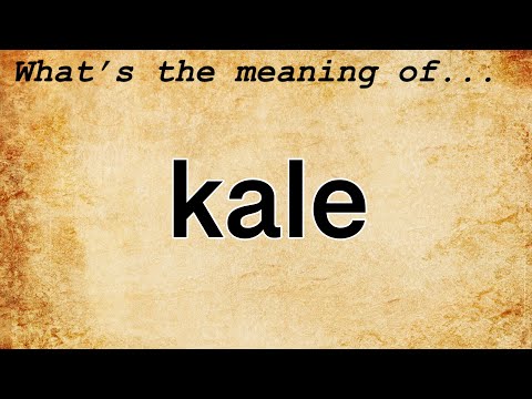 Kale In Hindi Called