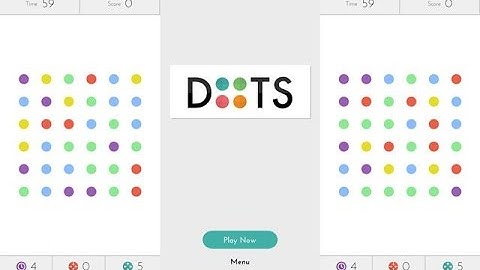 Two Dots Colours Matching mind Android Game Play