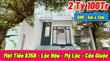 ⛔️ Đã Bán ⛔️Căn Nhà Giá Rẻ Đón Tết 2025 - Mặt Tiền 835B - Lộc Hậu - Mỷ Lộc - Cần Giuộc - Rẻ - Đẹp