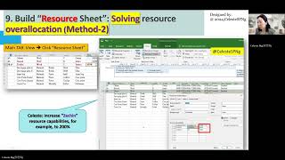 MS Project (6 of 7): Resource Sheet