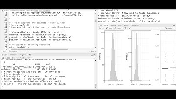 ML in R: Session 3, Video 1 (linear regression vs decision tree regressor)