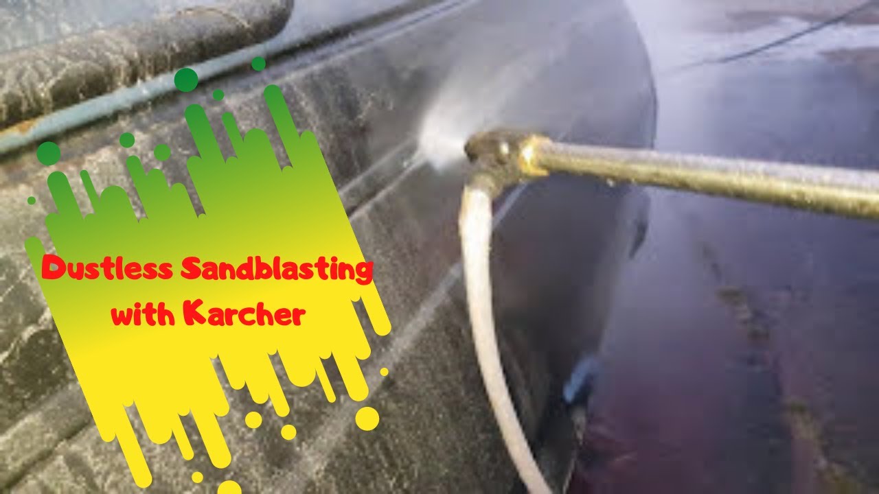 Sand Blasting Wet Blaster High Pressure Washer Sandblasting Kit For Karcher K