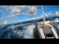 Will the boat flip? The worst pass entry into an atoll so far - EP 157 Sailing Seatramp