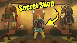 How to Unlock Secret Shop (New Hylian Shield) - Zelda Tears of the Kingdom