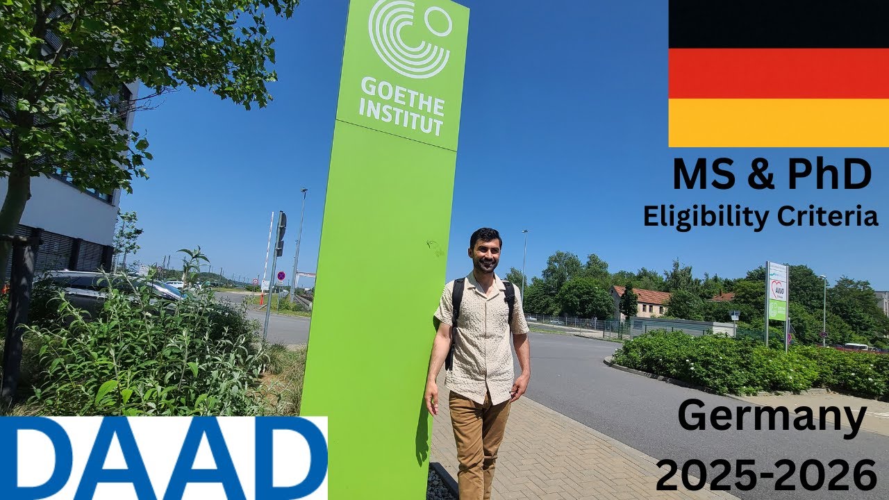 DAAD Scholarship Germany 2025-2026 | Eligibility Criteria #Master #PhD ...